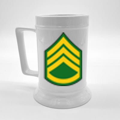 Staff Sergeant Military Badge Beer Stein