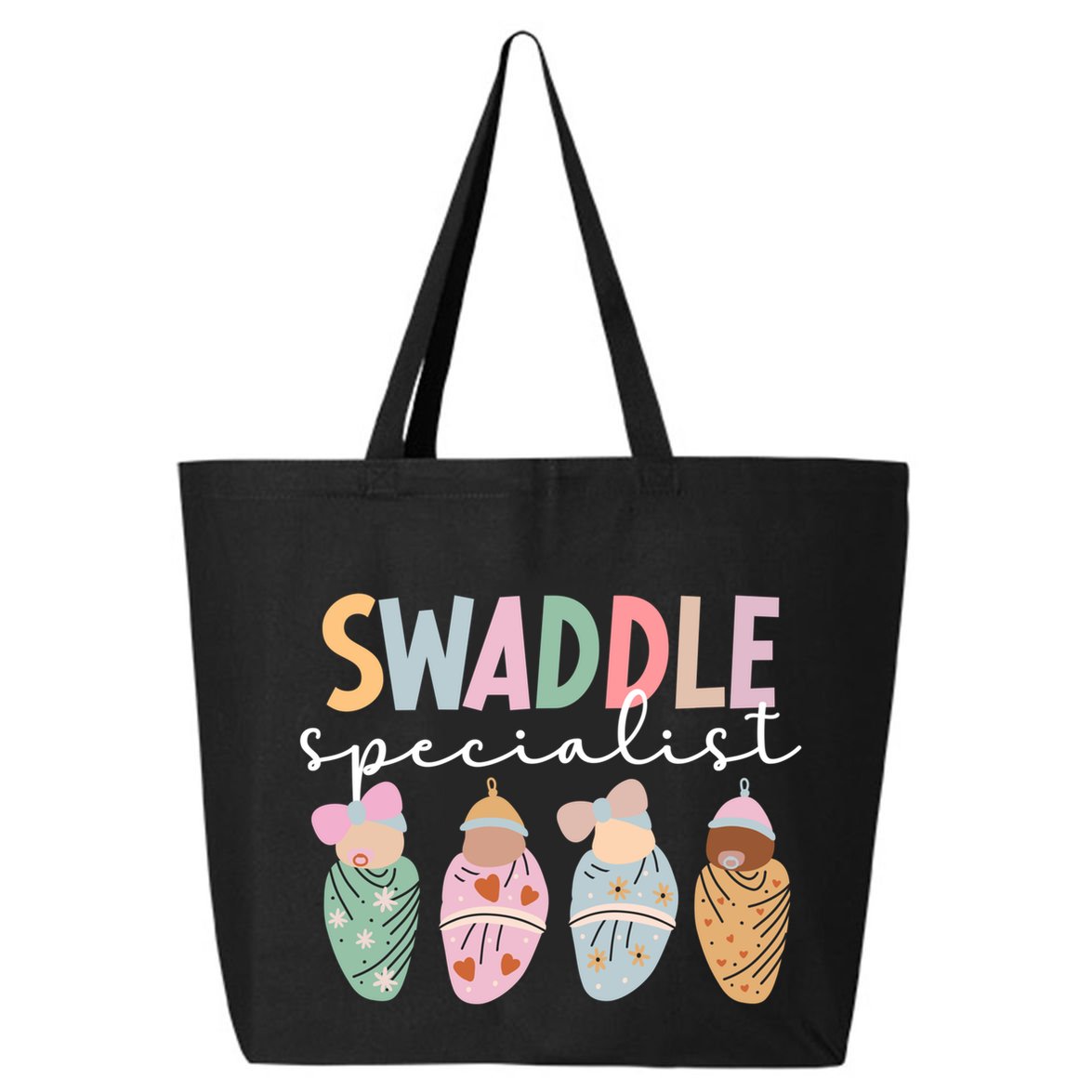 Swaddle Specialist Mother Nurse Postpartum Nurse Gift 25L Jumbo Tote