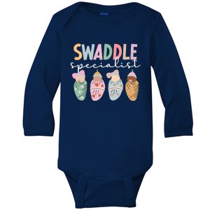 Swaddle Specialist Mother Nurse Postpartum Nurse Gift Baby Long Sleeve Bodysuit