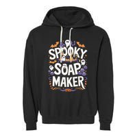 Spooky Soap Maker Halloween Soap Making Garment-Dyed Fleece Hoodie