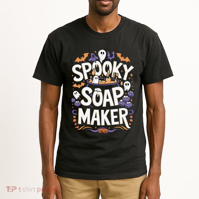 Spooky Soap Maker Halloween Soap Making Tall T-Shirt