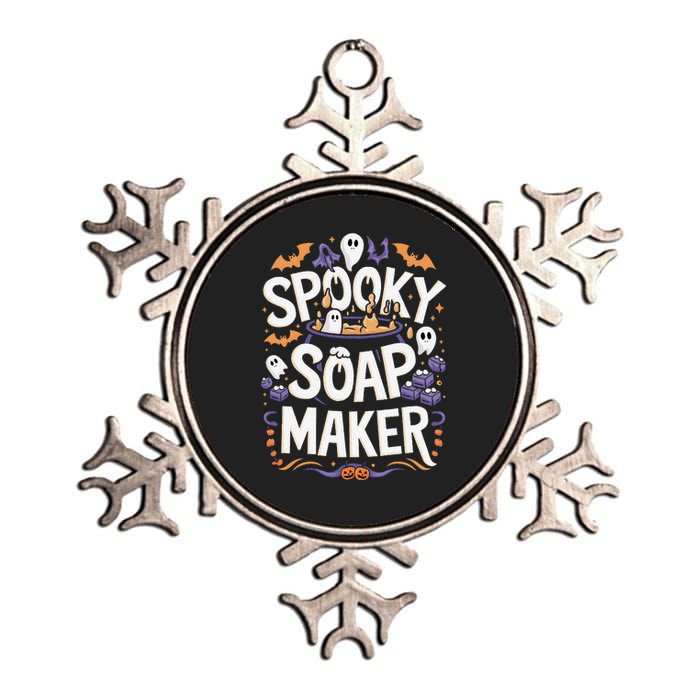 Spooky Soap Maker Halloween Soap Making Metallic Star Ornament