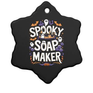 Spooky Soap Maker Halloween Soap Making Ceramic Star Ornament