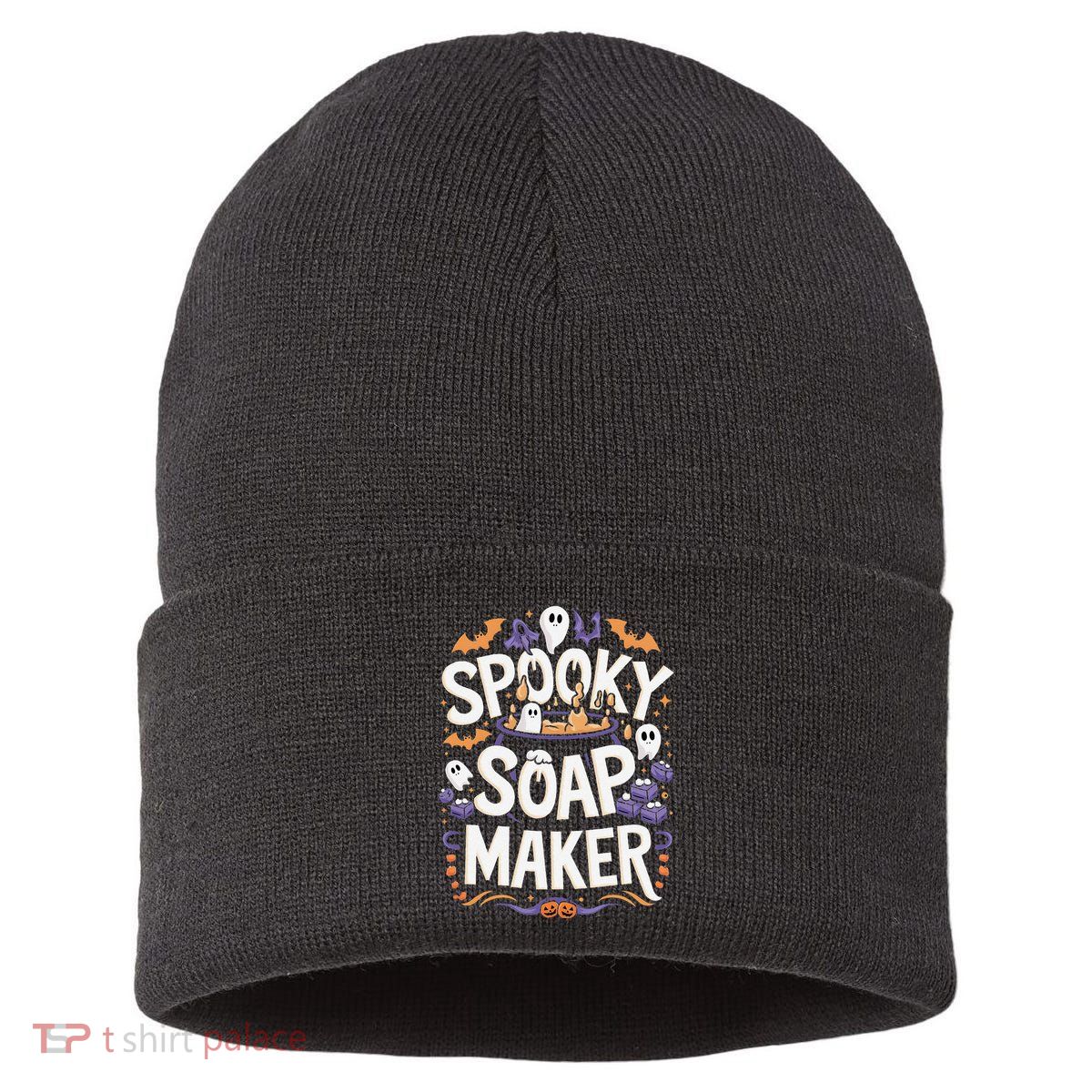 Spooky Soap Maker Halloween Soap Making Sustainable Knit Beanie