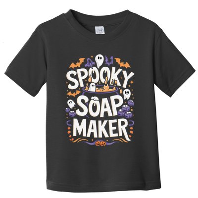 Spooky Soap Maker Halloween Soap Making Toddler T-Shirt