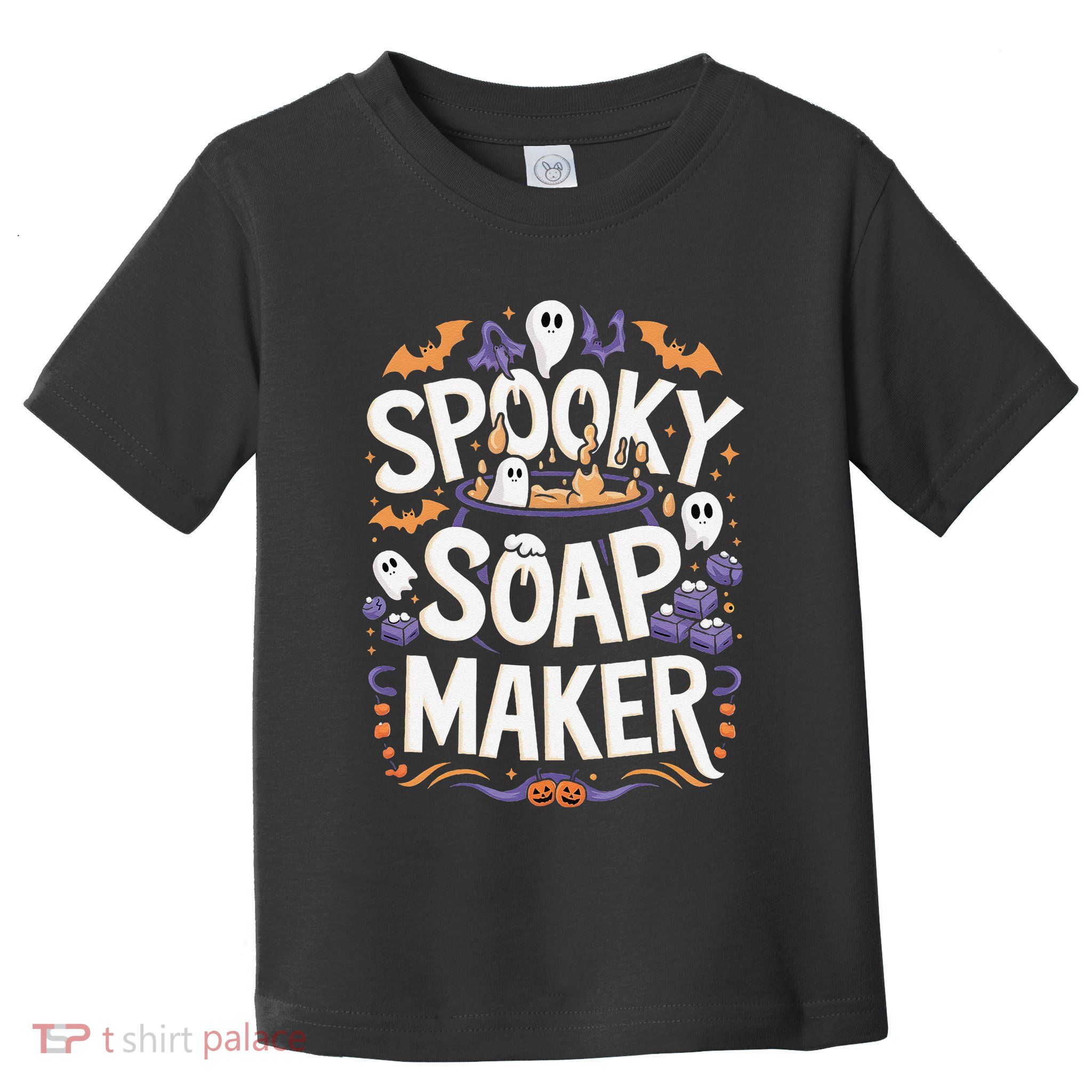 Spooky Soap Maker Halloween Soap Making Toddler T-Shirt
