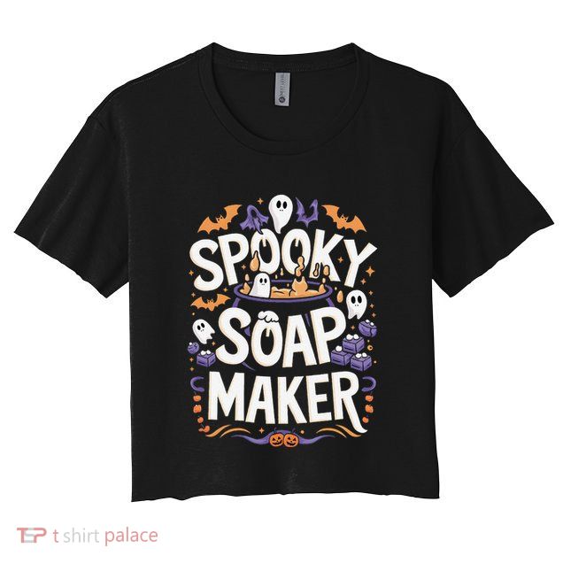 Spooky Soap Maker Halloween Soap Making Crop Top