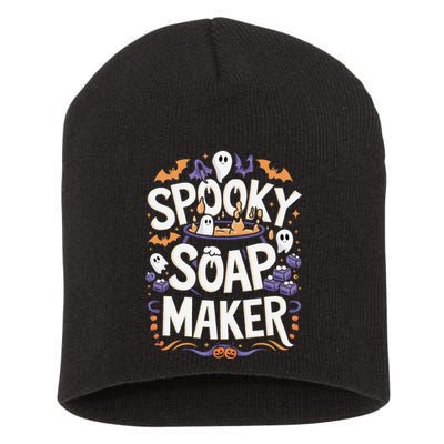 Spooky Soap Maker Halloween Soap Making Short Acrylic Beanie