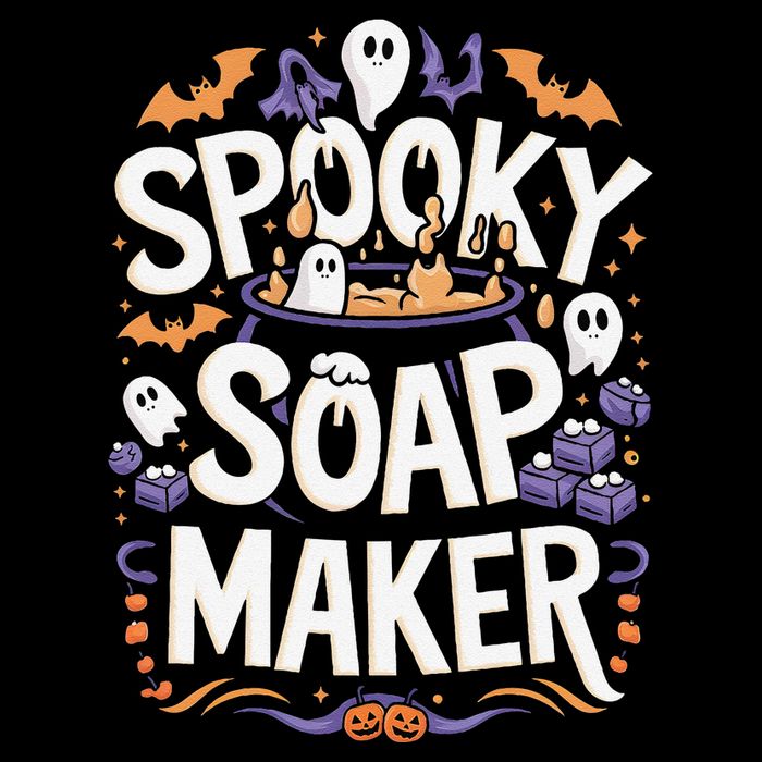 Spooky Soap Maker Halloween Soap Making Wool Snapback Cap