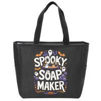 Spooky Soap Maker Halloween Soap Making Zip Tote Bag