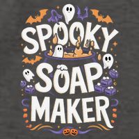 Spooky Soap Maker Halloween Soap Making Vector Backpack