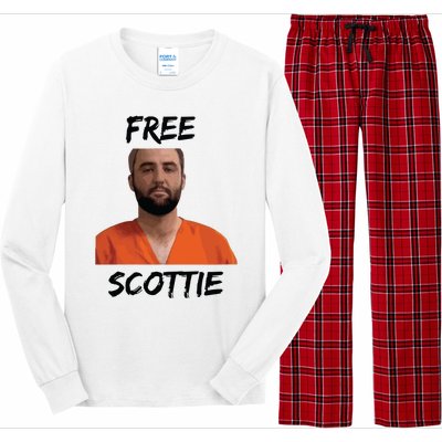 Scottie Scheffler Mugshot 2024 Long Sleeve Pajama Set