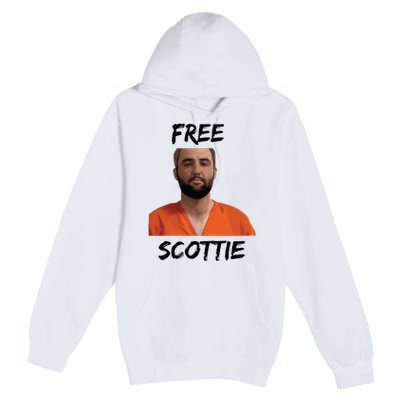 Scottie Scheffler Mugshot 2024 Premium Pullover Hoodie