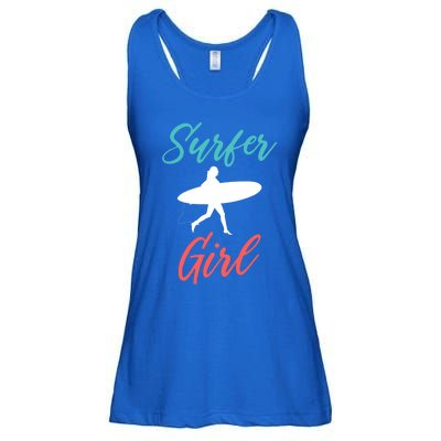 Surfer Surfing Mom Surf Gift Ladies Essential Flowy Tank