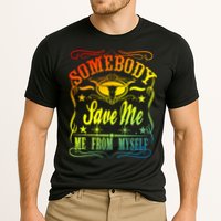 Somebody Save Me From Myself Country Cooling Performance Crew T-Shirt