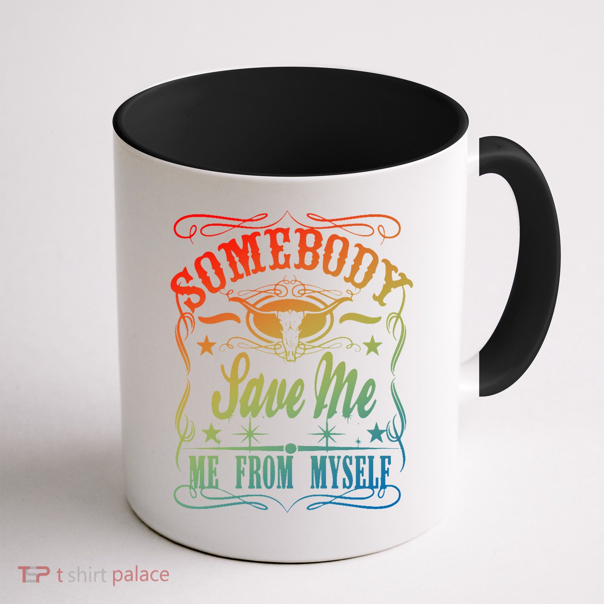 Somebody Save Me From Myself Country Mug