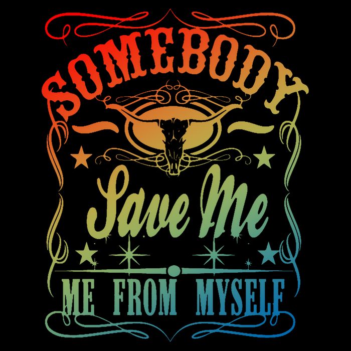 Somebody Save Me From Myself Country Mug