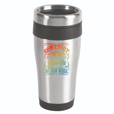 Somebody Save Me From Myself Country 16oz Travel Tumbler