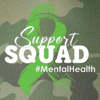Support Squad Mental Health Awareness Ribbon Legacy Tie Dye Trucker Hat