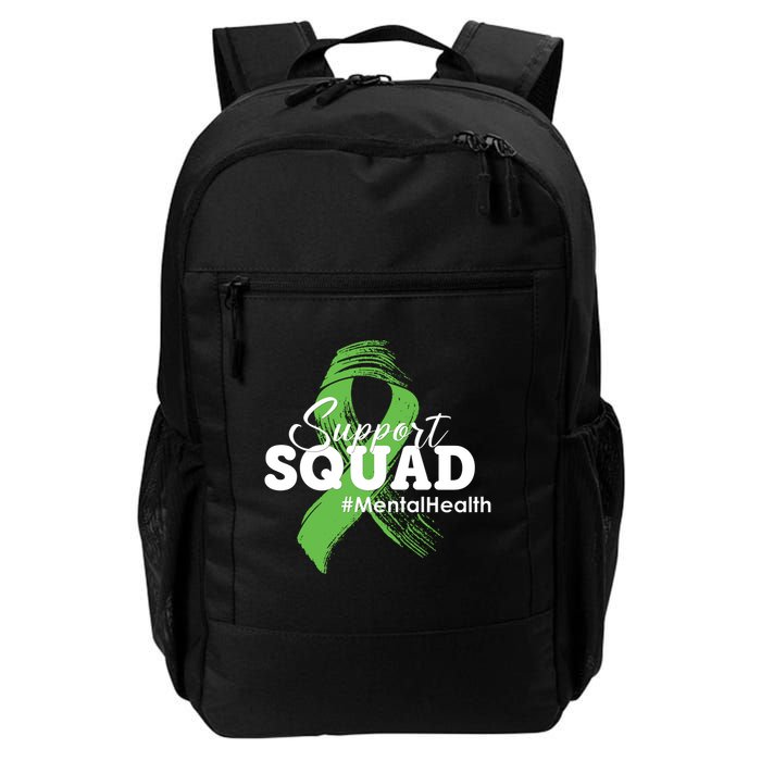Support Squad Mental Health Awareness Ribbon Backpack