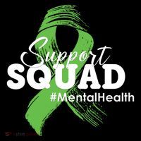 Support Squad Mental Health Awareness Ribbon 16 in Basic Backpack