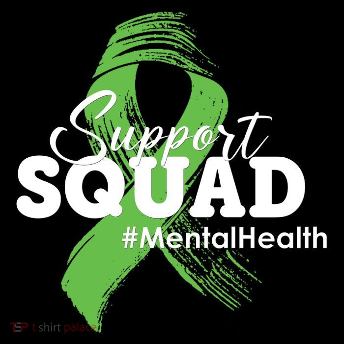 Support Squad Mental Health Awareness Ribbon 16 in Basic Backpack