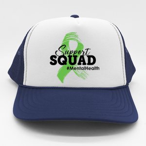 Support Squad Mental Health Awareness Ribbon Trucker Hat