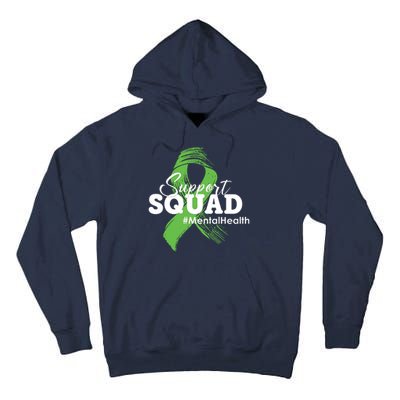 Support Squad Mental Health Awareness Ribbon Tall Hoodie