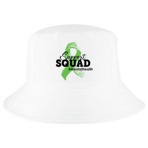 Support Squad Mental Health Awareness Ribbon Cool Comfort Performance Bucket Hat