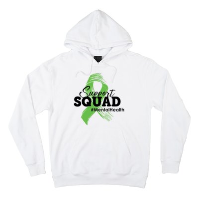 Support Squad Mental Health Awareness Ribbon Hoodie