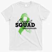 Support Squad Mental Health Awareness Ribbon T-Shirt