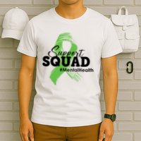 Support Squad Mental Health Awareness Ribbon T-Shirt