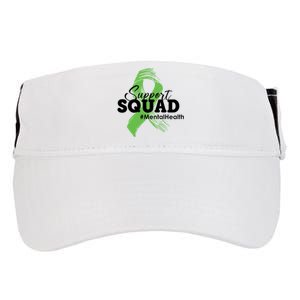 Support Squad Mental Health Awareness Ribbon Adult Drive Performance Visor