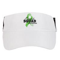 Support Squad Mental Health Awareness Ribbon Adult Drive Performance Visor