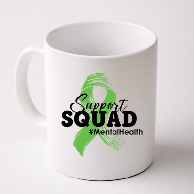 Support Squad Mental Health Awareness Ribbon Mug