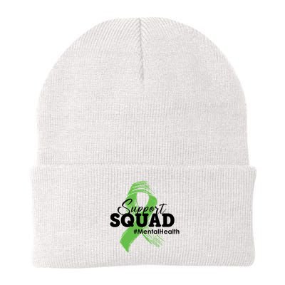 Support Squad Mental Health Awareness Ribbon Beanie