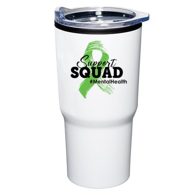 Support Squad Mental Health Awareness Ribbon Tumbler
