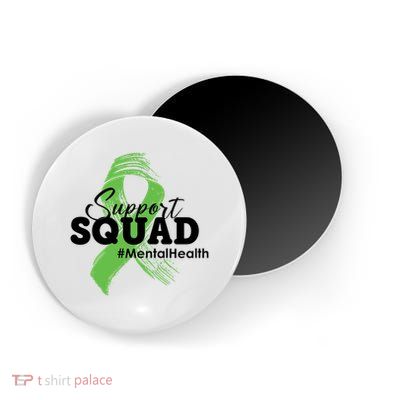 Support Squad Mental Health Awareness Ribbon Magnet