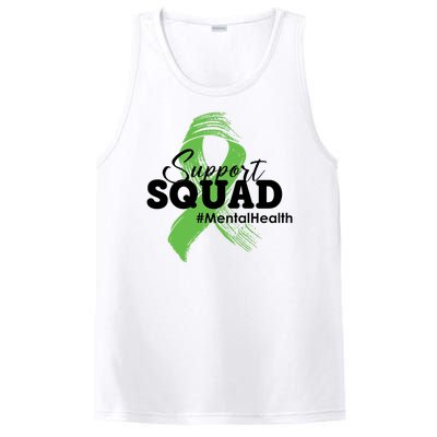 Support Squad Mental Health Awareness Ribbon PosiCharge Competitor Tank