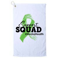 Support Squad Mental Health Awareness Ribbon Golf Towel