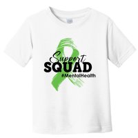 Support Squad Mental Health Awareness Ribbon Toddler T-Shirt