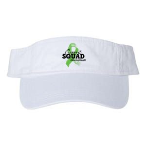 Support Squad Mental Health Awareness Ribbon Valucap Bio-Washed Visor