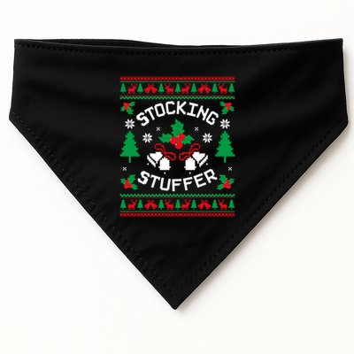 Stocking Stuffer Matching Christmas Couple Ugly Xmas Meaningful Gift USA-Made Doggie Bandana