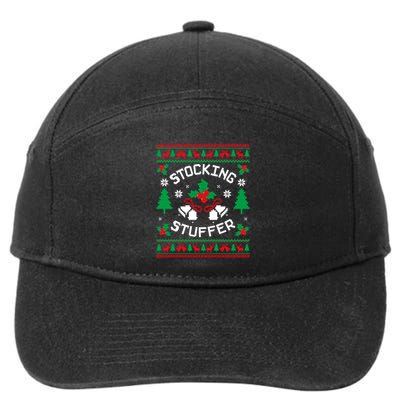 Stocking Stuffer Matching Christmas Couple Ugly Xmas Meaningful Gift 7-Panel Snapback Hat