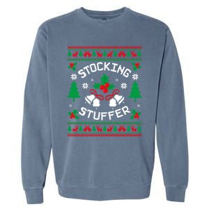 Stocking Stuffer Matching Christmas Couple Ugly Xmas Meaningful Gift Garment-Dyed Sweatshirt