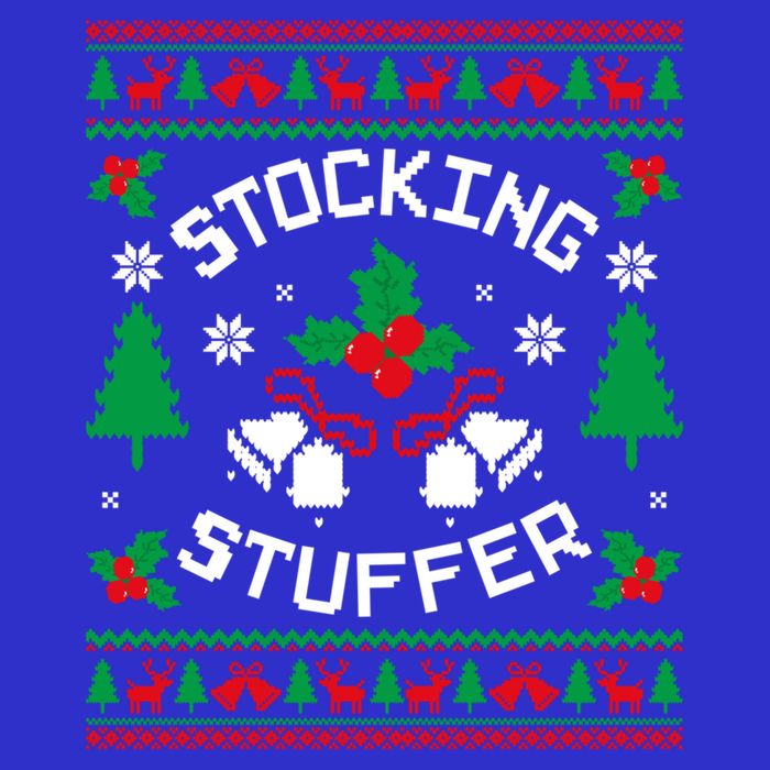 Stocking Stuffer Matching Christmas Couple Ugly Xmas Meaningful Gift 16 in Basic Backpack