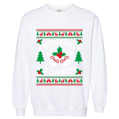 Stocking Stuffer Matching Christmas Couple Ugly Xmas Meaningful Gift Garment-Dyed Sweatshirt