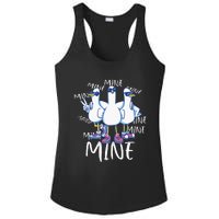 Seagull Saying Mine Funny Pigeon Retro Ocean Life Ladies PosiCharge Competitor Racerback Tank