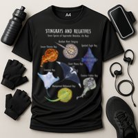 Stingray Species Manta Ray River Stingray And More Cooling Performance Crew T-Shirt