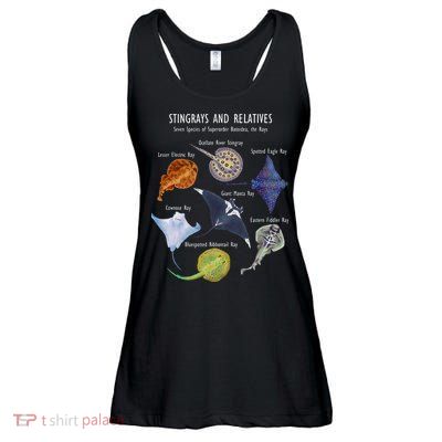 Stingray Species Manta Ray River Stingray And More Ladies Essential Flowy Tank